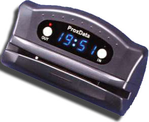 Reloj TR-515 de Control de Asistencia de Fotochecks de código de barras por red LAN PROMAG GIGATMS GIGATEK